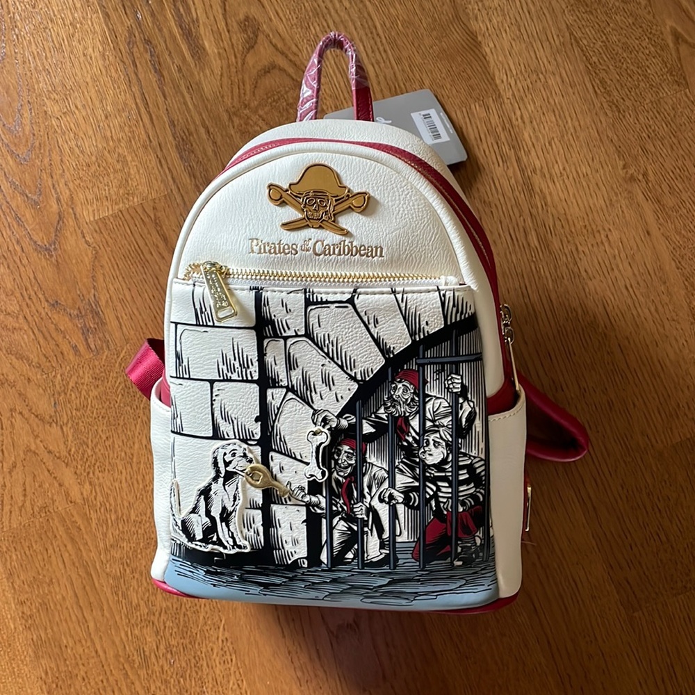 NWT: Pirates of the Caribbean Loungefly Disney Backpack